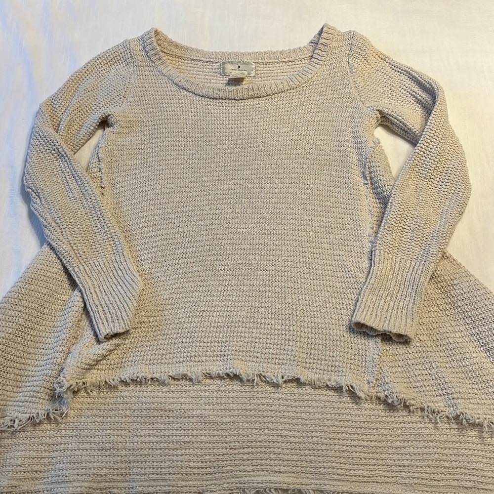 Beige Knit Sweater